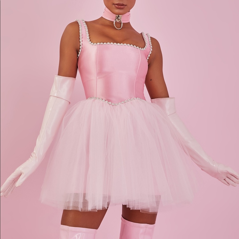 Pretty Polished Pirhouette Corset Dress Dolls Kill